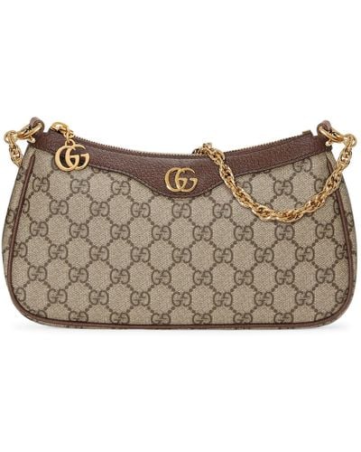 Gucci Ophidia Handbag Small Size - Gray