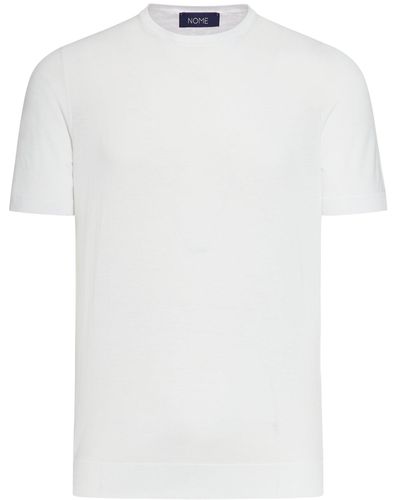 Nome Short-sleeved Shirt - White