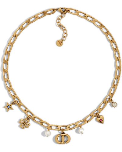 Dior Dior Lucky Charms Necklace - Metallic