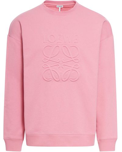 Loewe Large Fit Sweatshirt - Pink