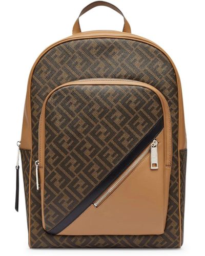 Fendi Backpacks Bag - Black