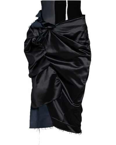 Maison Margiela Midi Skirts - Black