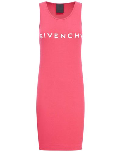 Givenchy Abito canotta archetype in jersey - Rosa