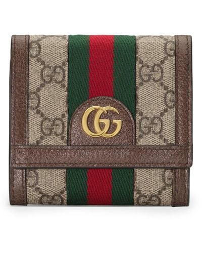 Gucci Ophidia Wallet - Brown