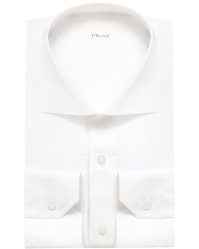 Fray Shirt In Linen - White