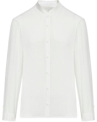 Transit Shirt In Linen - White