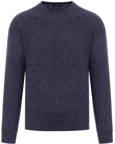 Nome Crewneck Sweater - Blue