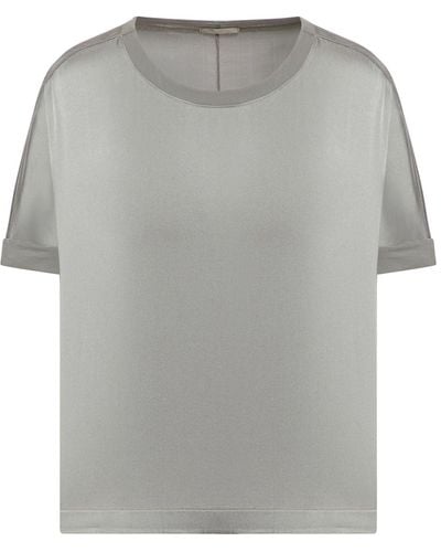 Transit T-shirt In Silk - Gray