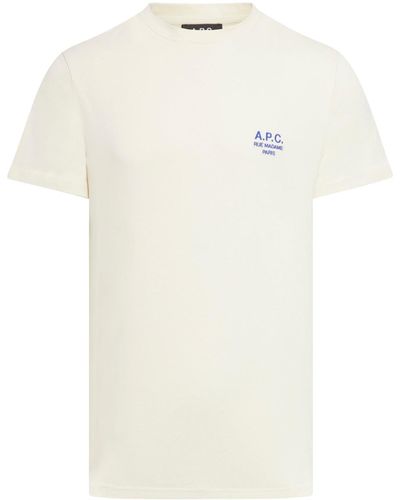 A.P.C. T-shirts - White