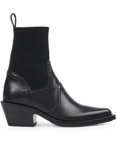 Chloé Boots Shoes - Black