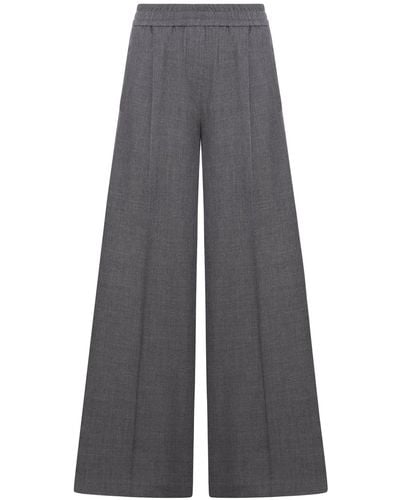 Brunello Cucinelli Wool Pant - Grey