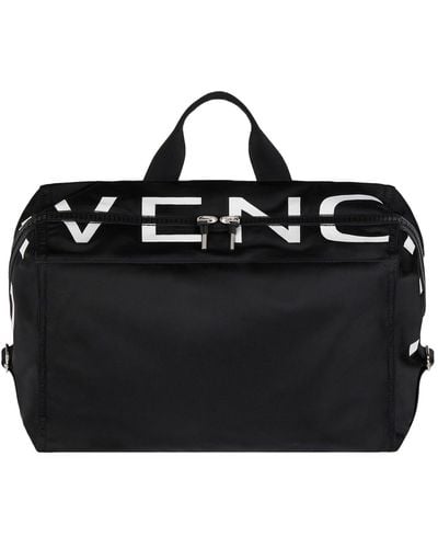 Givenchy Borsa pandora media in nylon - Nero