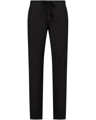 120% Lino Linen Pants - Black