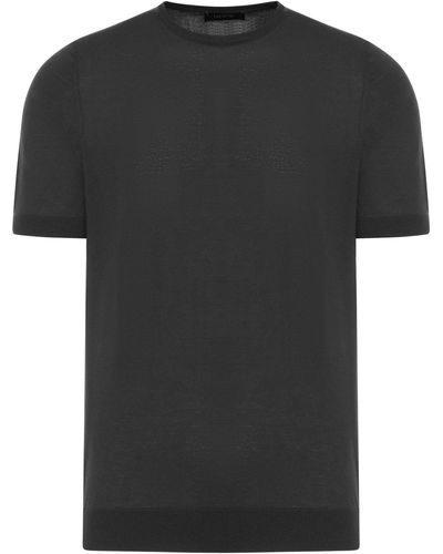 Nome Short-sleeved Sweater - Black