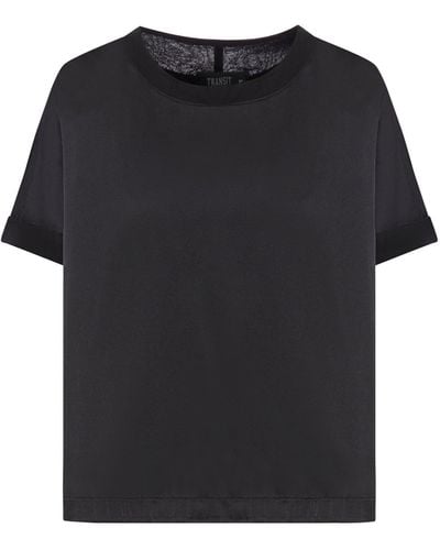 Transit T-shirt In Silk - Black