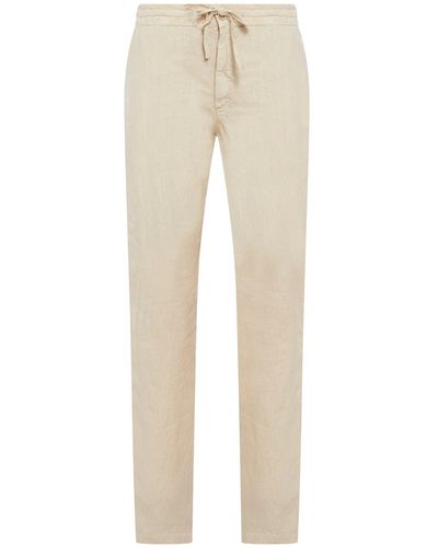 120% Lino Linen Pants - Natural