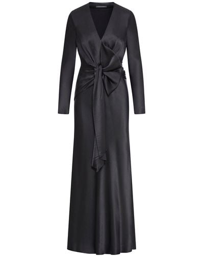 Alberta Ferretti Long Dresses - Black