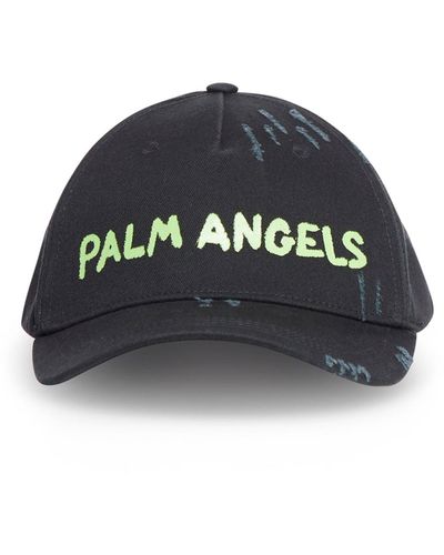 Palm Angels Cappello con logo - Nero