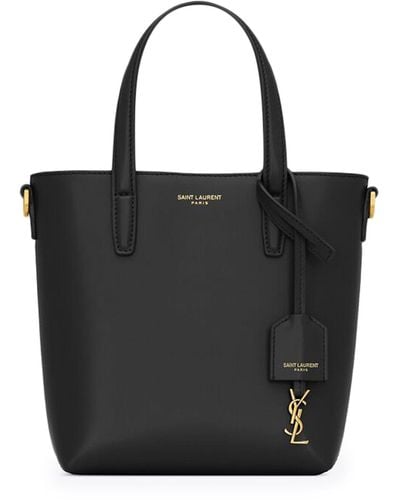 Saint Laurent Shopping Bags - Black