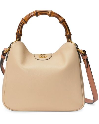 Gucci Diana Shoulder Bag Small Size - Natural