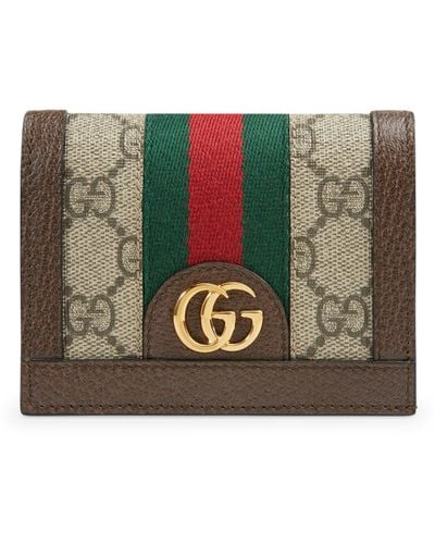 Gucci Small Ophidia Wallet In GG Supreme - Multicolour