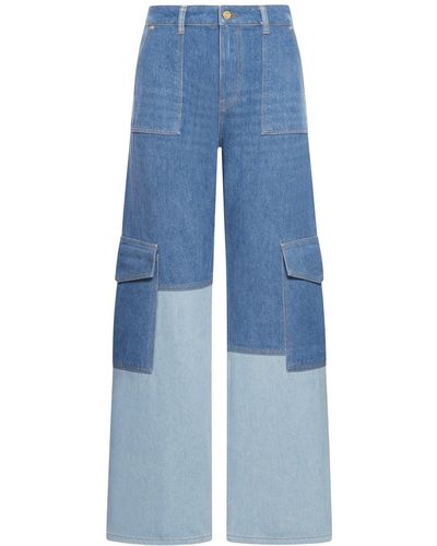 Ganni Jeans angi vintage medio - Blu