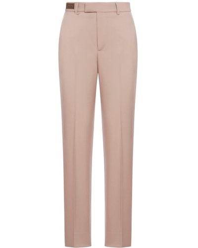 Gucci Pants With Bit Label - Natural