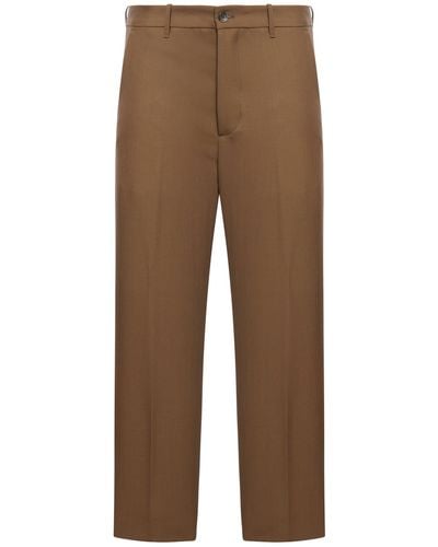 Nine:inthe:morning Apollon Trousers - Brown
