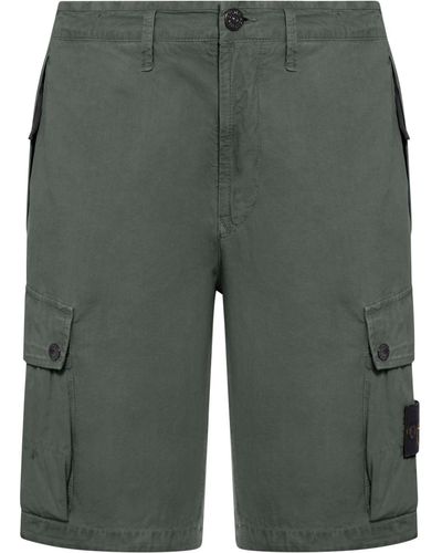 Stone Island Bermuda Shorts - Grey