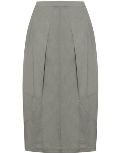 Transit Cotton Blend Skirt - Grey
