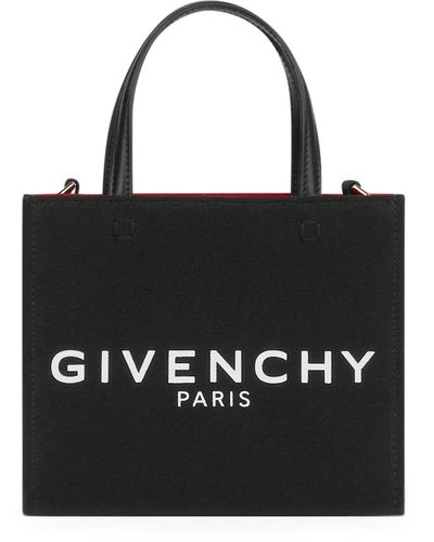 Givenchy Tote bag G mini in tela - Nero