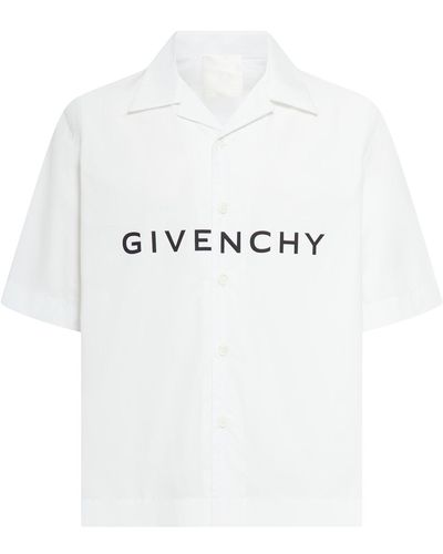 Givenchy Camicia hawaiana archetype - Bianco