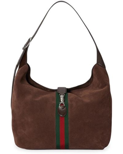 Gucci Jackie 1961 Shoulder Bag Medium Size - Brown