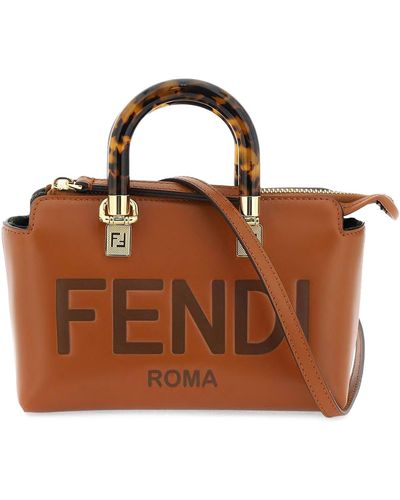 Fendi Shoulder Bags - Brown