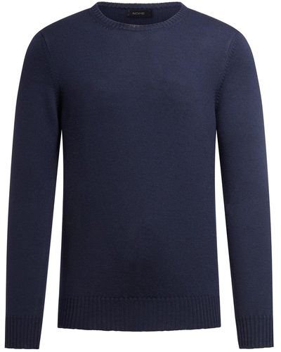 Nome Crewneck Sweater - Blue