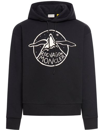 Moncler Genius Hoodies Sweatshirt - Black