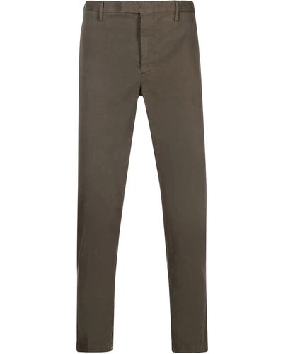 PT Torino Trousers With Pleats - Grey