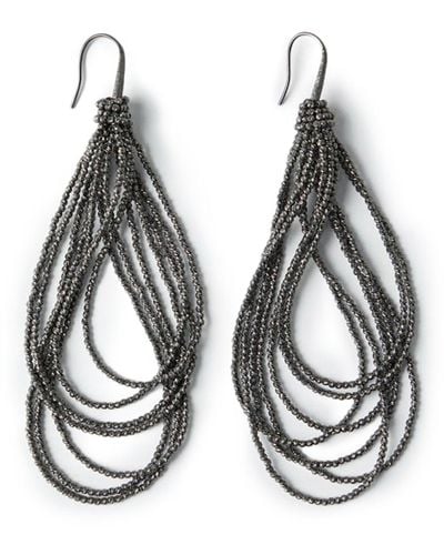 Brunello Cucinelli Earrings Jewellery - Black