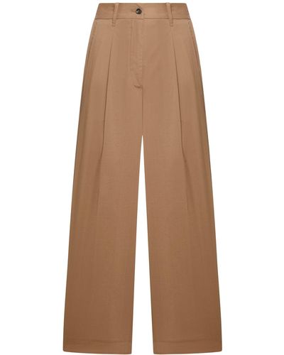 Nine:inthe:morning Petra Trousers - Natural