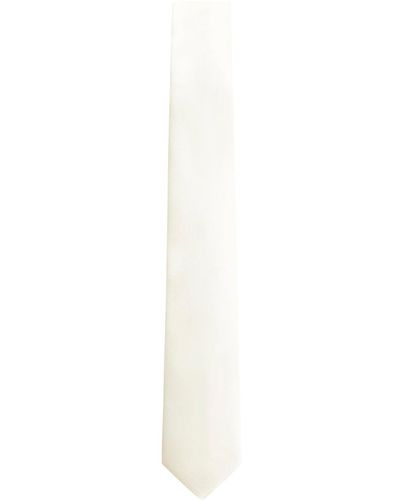 Lardini Cravatta in seta - Bianco
