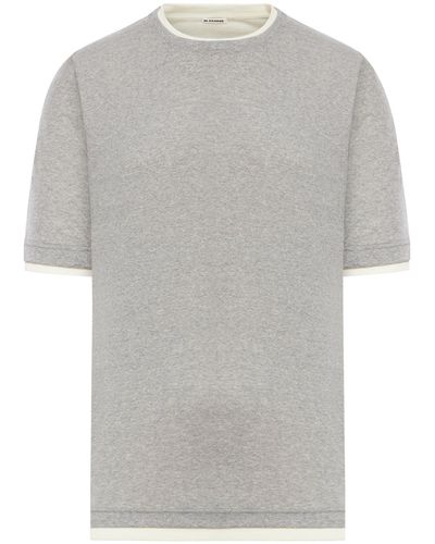 Jil Sander T-Shirts - Grey