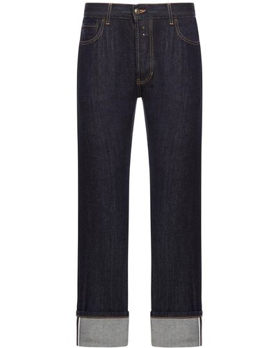 Alexander McQueen Jeans in denim - Blu