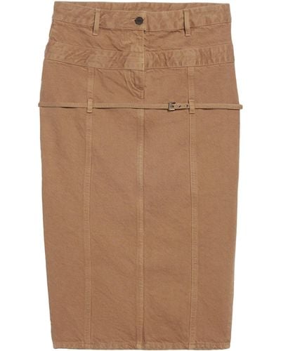 Jacquemus Midi Skirts - Brown