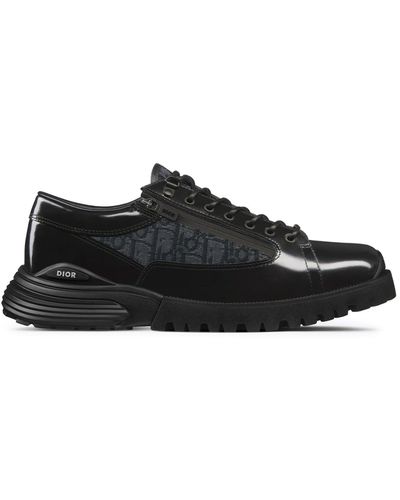 Dior Dior Combat Derby Shoes - Black