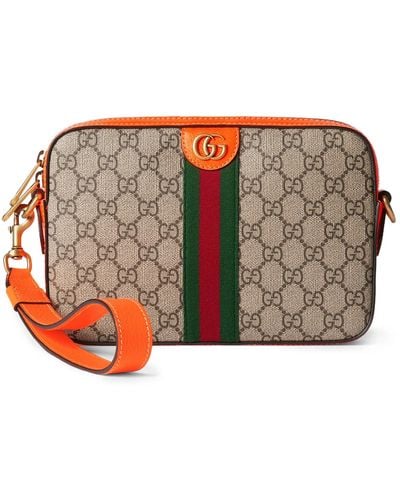 Gucci Small Shoulder Bag Ophidia GG - Orange