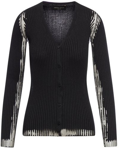 Roberto Collina Cardigan costa devore` - Nero