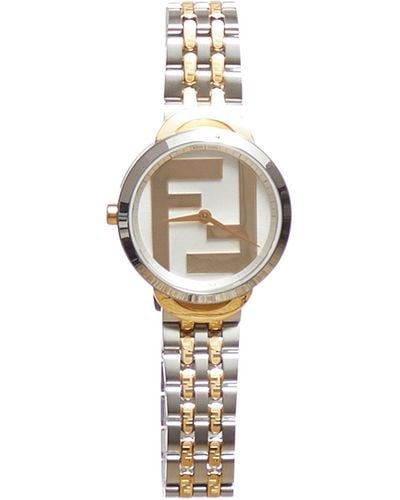 Fendi Stainless Watch - White
