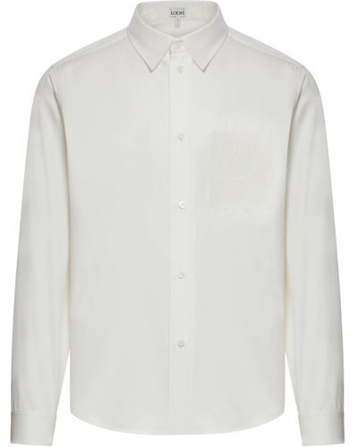 Loewe Camicia in cotone - Bianco