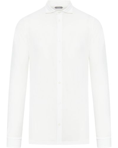 Zanone Button-down Fastening Shirt - White