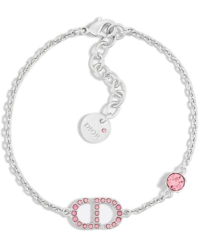 Dior Small Cd Bracelet - White
